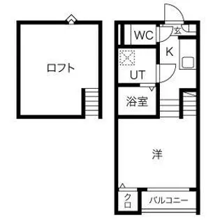 中村ミッドタワー31F【2階】の間取り