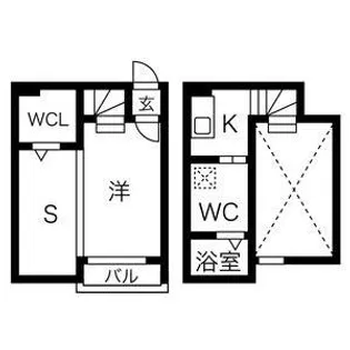 熱田スカイタワー31F【201号室】の間取り
