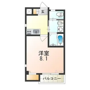 大阪府堺市中区深井沢町【マンション】の間取り