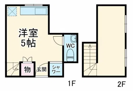 笹田マンション【101号室】の間取り