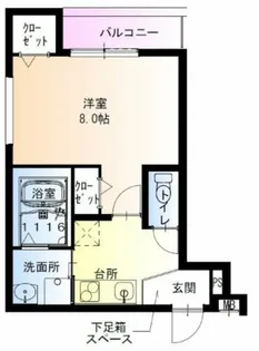 大阪府堺市西区浜寺諏訪森町西3丁【アパート】の間取り
