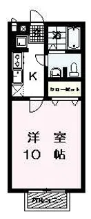 グリーンハイツ前山【2階】の間取り