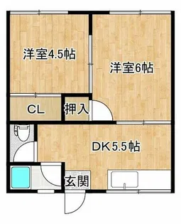 ちとせ荘【101号室】の間取り