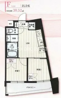 CLUB ORIENT No103【11階】の間取り