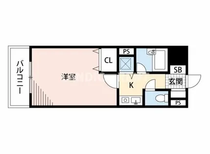 アルゴハイツ井尻【5階】の間取り