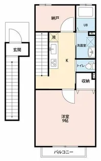 サープラスあおい【202号室】の間取り