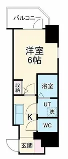 エスリード ザ・グラン天六【6階】の間取り