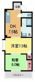 ダイアマンション【1階】の間取り