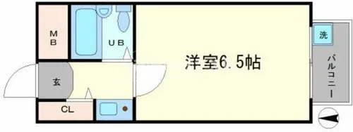 シャンテジョイフル【4階】の間取り