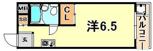 メゾン・ド・エクラン【3階】の間取り