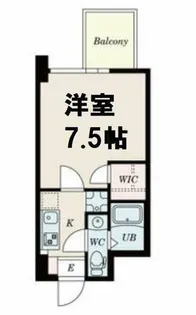 セレニテ上町台【5階】の間取り
