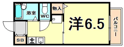 ミユキハイツ【1階】の間取り