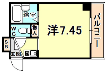 エトール7【1階】の間取り