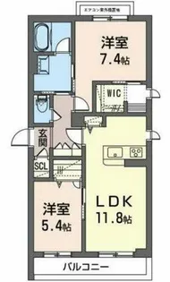 tomentosaIzumiotsu【3階】の間取り