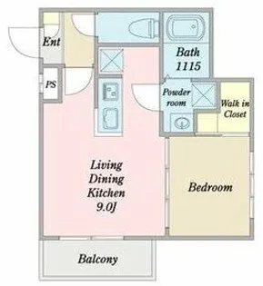 Cherim野並【2階】の間取り