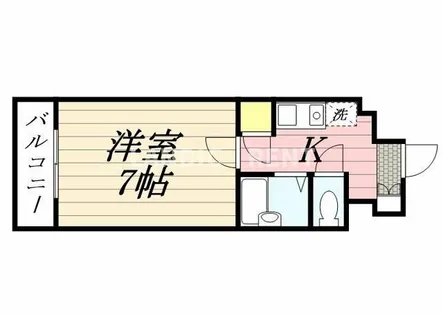 オリオンビル【7階】の間取り