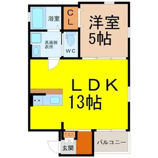 NAGOYA THE TERRACE【3階】の間取り