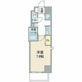 アスナ【7階】の間取り
