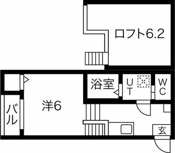 Phil Glanz【1階】の間取り