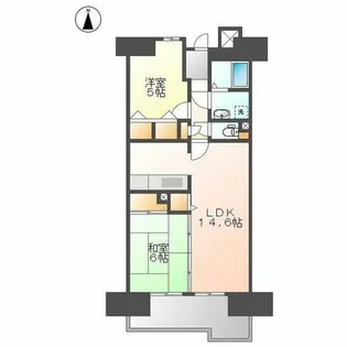 アーバンドエル八事石坂【12階】の間取り
