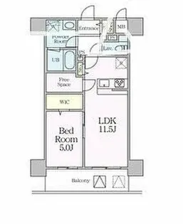 ハイドランジア東別院【4階】の間取り