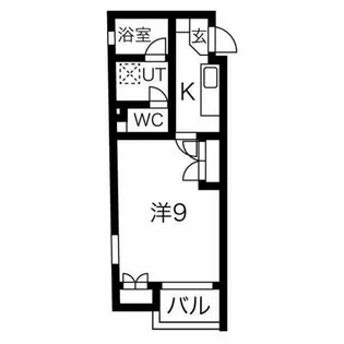 イースタンヒルズ覚王山【1階】の間取り