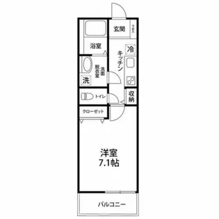 ソレイユⅡ【1階】の間取り