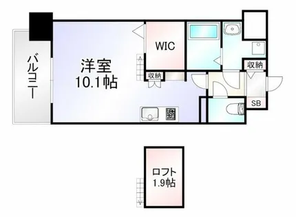 セフィロト(SEPHIROT)【6階】の間取り