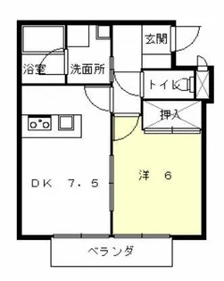 シティハウス書写【2階】の間取り