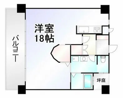 サンシャイン妙見表参道【6階】の間取り