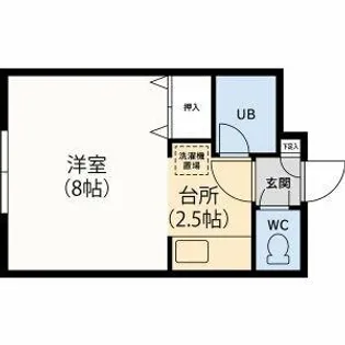 アメニティハイム【2階】の間取り