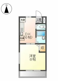 田中ビル【302号室】の間取り