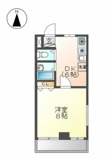 田中ビル【703号室】の間取り