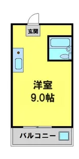 アジュールマンション【402号室】の間取り