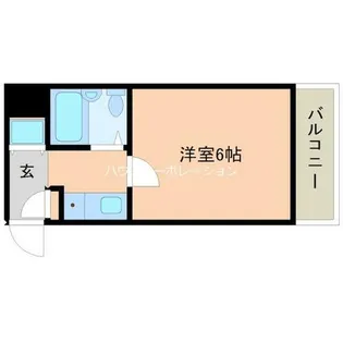 プラネット東塚口マンション【4階】の間取り