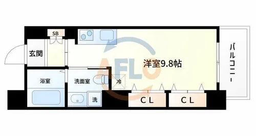 WillDo海老江【4階】の間取り