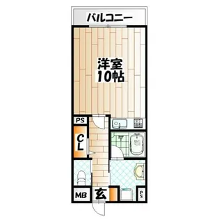ヒルズ鍛治町【3階】の間取り