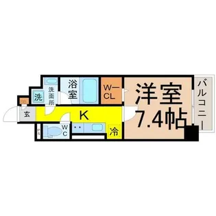 ル ディアマン【4階】の間取り