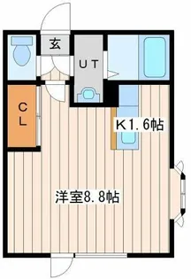 ワイズあいの里Ⅱ【1階】の間取り
