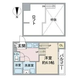 Villetta吹上【1階】の間取り
