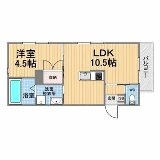 Maison Le Soleil【1階】の間取り