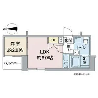 アーバン栄【8階】の間取り