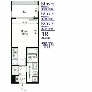 グラン・アベニュー西大須【7階】の間取り