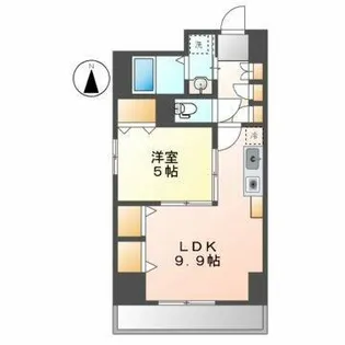 プレステージ千種【14階】の間取り