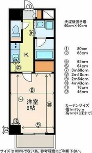 プランドール浅間町【10階】の間取り