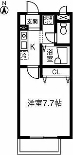 recuerdo【108号室】の間取り