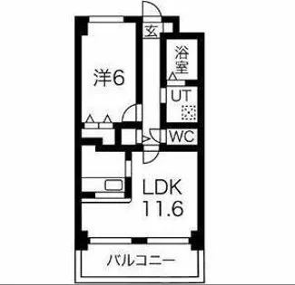 リアライズ稲永駅前【2階】の間取り