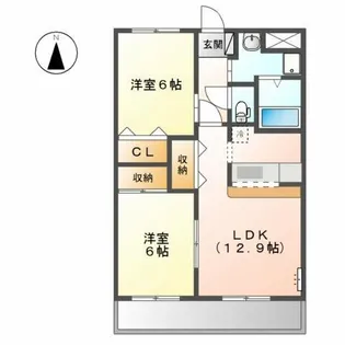 ピュア エクセル【1階】の間取り