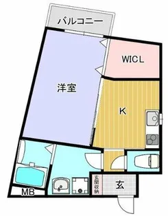 カーサフォルトゥナート額田駅前【3階】の間取り