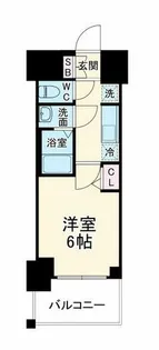 プレサンス名古屋ルーカス【3階】の間取り